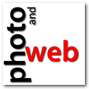 Logo photo and web